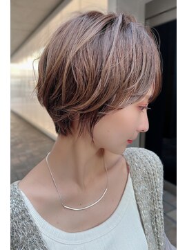 リークフー(Ree cu fuu) 10代20代30代40代 前髪 ひし形ショートボブ 横 藤沢