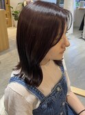 《緑橋/城東区/女性サロン》カシスピンク♪　カラー