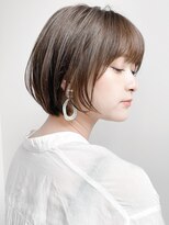 ネイロ 錦糸町(NeiRo)&nbsp;★前下がりハンサムショートボブパーマ30代40代50代白髪ぼかし