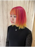 くびれウルフボブ