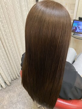 ロマンヤカタ ファース(ROMAN YAKATA fars) 髪質改善　艶髪　まとまるうるさらストレート@田代9/18