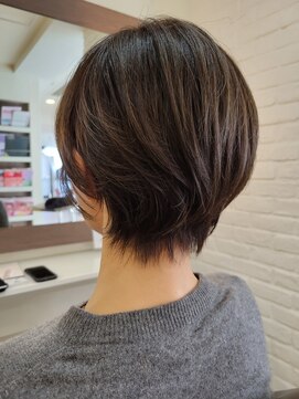 スタイル 成城学園前(STYLE) 耳かけショートボブ 絶壁解消ヘア クビレショート