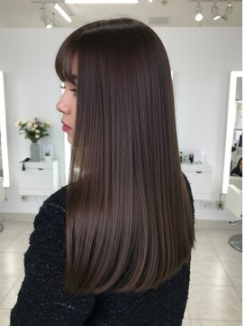 エル 新小岩(elu) 美髪/ワイドバング/レイヤーカット/くすみベージュ/新小岩駅