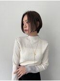 ●杉浦イメチェン外ハネボブ美髪ワイドバングレイヤーショート6