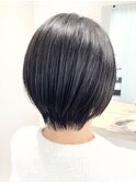 ショートカット/ショートボブ/大人ショート/黒髪ショート