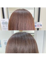 百色 八戸店 ノーマル全体染め（萌黄色）