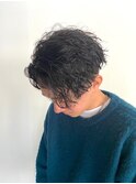 縦落ちパーマ