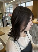 透明感グレージュ