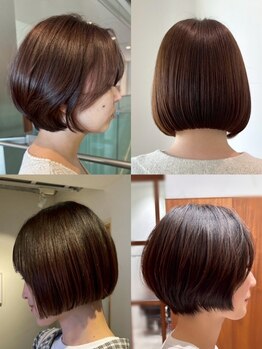 ムード(MOOD,)の写真/【大人女性に似合う洗練されたショート】お客様の骨格や頭の形に合わせた"似合わせ"ショートをご提案[銀座]