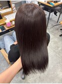 ハイライトバレイヤージュダブルカラーケアブリーチ20代30代