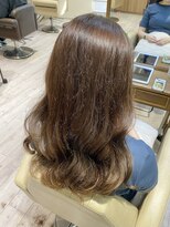 コトナ 越谷店 透明感叶える|大人可愛い|ヘーゼルベージュ×ロング【越谷】