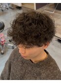 癖毛＋シャドウパーマ