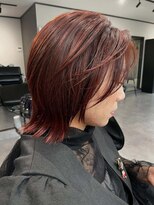 マウ リノ(Mau-Lino)&nbsp;レイヤーボブ×ブラッドオレンジ