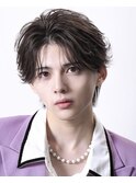 MEN’S HAIR/波巻きツイストスパイラル/リバースセンター
