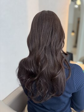 ジーナ 札幌(Zina) *ロングレイヤーラベンダーグレージュ*美髪【Zina札幌】