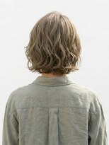と和×美髪クリニック 巣鴨店&nbsp;【大人上品】白髪を活かす艶オリーブベージュ×ふんわり美髪ボブ