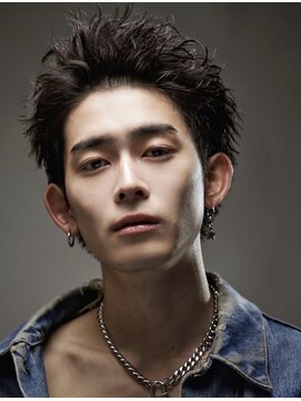 アストラ(ASTRA) MEN’S HAIR/波巻きツイストスパイラル/リバースセンターパート