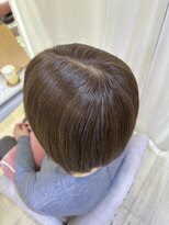 アミュー(amiu)&nbsp;白髪ぼかしを続けると普通のカラーでキレイになります