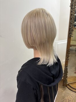 ヘア ヴァーゴ(Hair vago)の写真/憧れのハイトーン&個性派デザインカラー☆ブリーチ技術で理想のスタイルを叶えます◎