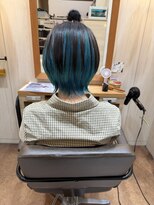 ル サロン ド バンブー(Le Salon de Bambou)&nbsp;ボブウルフ×アンブレラカラー
