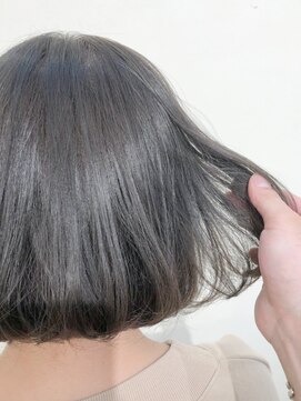 メイクス 表参道(MAKE'S omotesando) 暗髪だけど透明感抜群のアッシュカラー