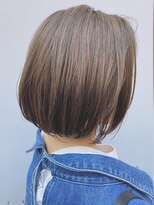 グラッシー センター北店(GLASSI)&nbsp;王道ボブ♪耳かけイメチェンフォギーベージュ§