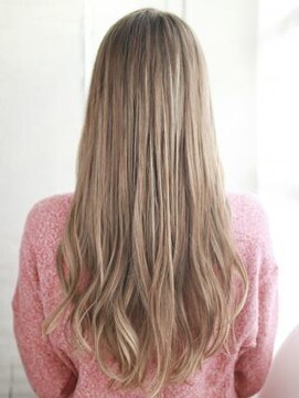 ナル 白山神社参道通り店(nalu) かきあげバングの大きなゆるミックスカール