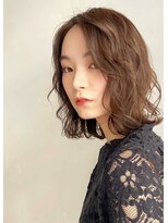 ルーチェ 府中(Luce)&nbsp;ミルクティーベージュ×ニュアンスパーマ