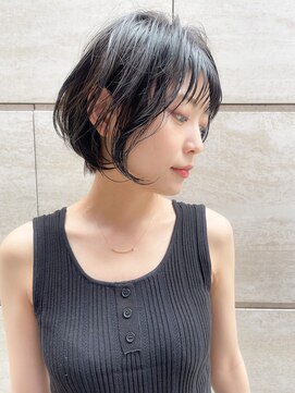 マイラ 銀座(myla) 【佐伯】おしゃれ大人女性のクールボブ