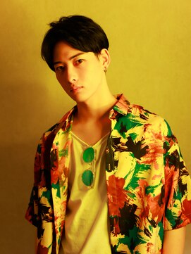 ララルーモ(LaＬaｒＯomo) 甘めのツーブロック刈り上げマッシュ×カルマパーマ