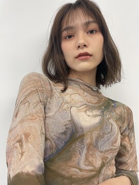 バンミー(BUNMEE) ドライな質感がお洒落なボブ