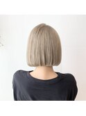 20代30代◎トリプカラー×ベージュ×ショートボブ×高松×ボブ