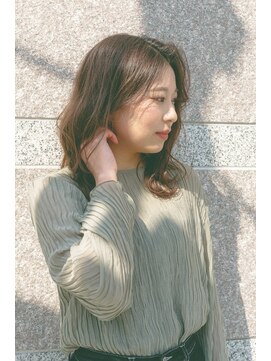 ツイギー 千舟店(TWiGGY) ミルクティーベージュ♪×ふんわりするカット