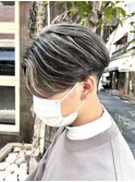 メンズハイライト ホワイトハイライト