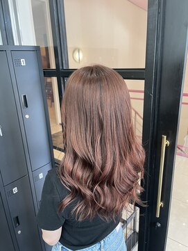 スペース 海浜幕張(spes) 【海浜幕張で叶う髪質改善】 上品ピンクベージュ