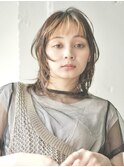 インナーカラー/ウルフカット/アッシュカラー/ケアブリーチ