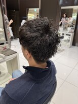 アヴァンスクロス あべのルシアス店(AVANCE. CROSS)&nbsp;アップバング×ツイストパーマ