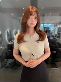 髪質改善*エアリーロング韓国カット*美髪【Zina 京都河原】