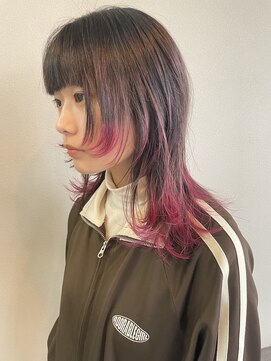 グラムアッシュ(GLAM ASH) ウルフカット