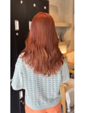 ココモ(KOKOMO) ロングカット/オレンジカラー