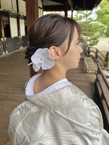 モカラ バイ レーコ(mokara by REKO)&nbsp;シニヨン×胡蝶蘭