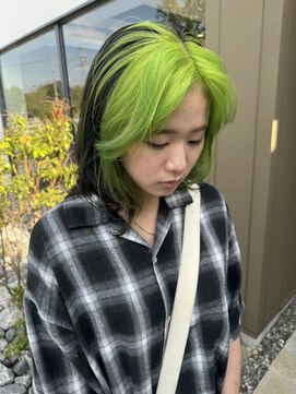 アーティック ヘア ディーヴァディーヴォ テスタ(ARTIC HAIR DIVA DIVO TESTA) グリーンカラー・ブリーチカラー・デザインカラー【清生】