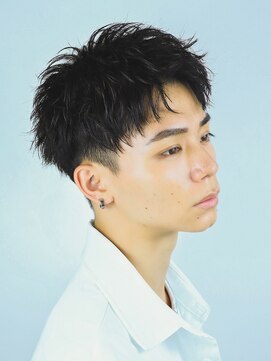 オーシャントーキョー 原宿(OCEAN TOKYO) ベリショスパイキーショートべリーショートアップバングメンズ