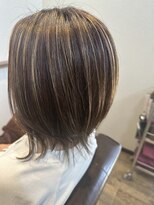 サロン ド ベルダンス(Salon de Belle danse)&nbsp;白髪ぼかし　メッシュ　ハイライト　レイヤースタイル