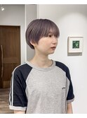 マッシュショート / ラベンダーグレー