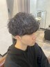 メンズカット＆コスメパーマ＆オーガニックトリートメント　￥8480　[錦糸町]