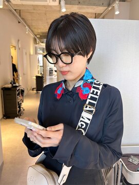 アム(amu) ハンサムショート/マッシュショート/パラパラ前髪