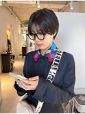 ハンサムショート/マッシュショート/パラパラ前髪