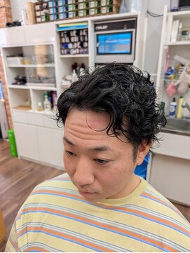 トリイ(TORII) かきあげパーマ・2ブロックショート