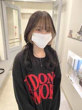 リラ(LILAC) フェイスフレーミングカラー